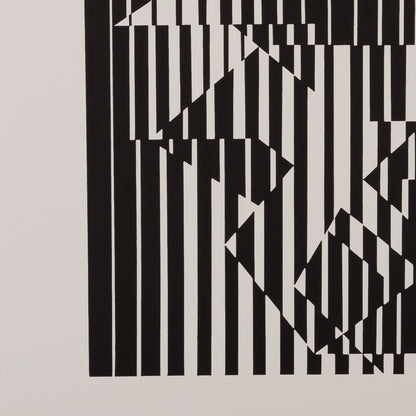 Victor VASARELY : ILAVA - Estampe offset 1973