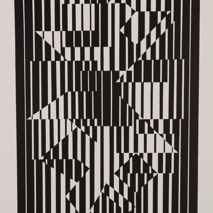 Victor VASARELY : ILAVA - Estampe offset 1973