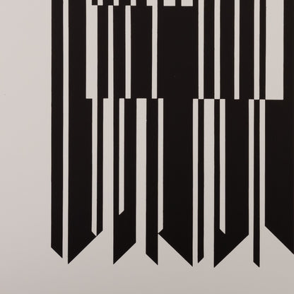 Victor VASARELY : LEYRE II - Estampe offset 1973
