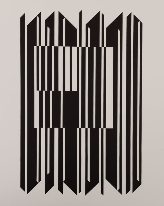 Victor VASARELY : LEYRE II - Estampe offset 1973