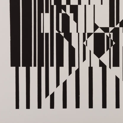 Victor VASARELY : CALCIS - Estampe offset 1973