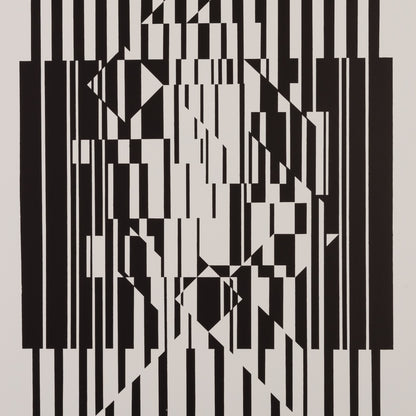 Victor VASARELY : CALCIS - Estampe offset 1973