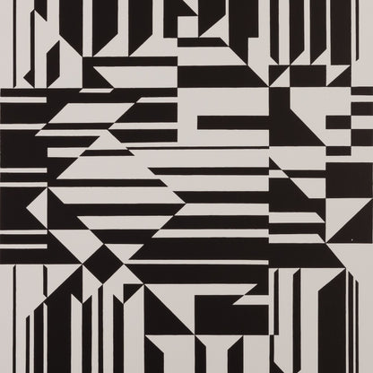 Victor VASARELY : TILLA - Estampe offset 1973