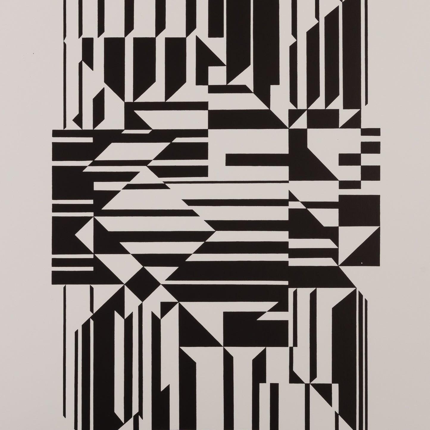 Victor VASARELY : TILLA - Estampe offset 1973