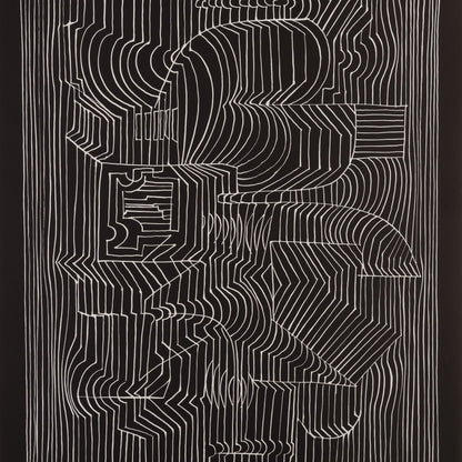 Victor VASARELY : GORDIUM - Estampe offset 1973