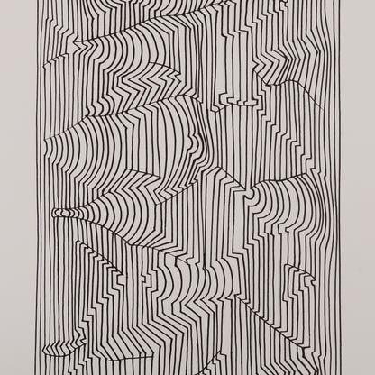 Victor VASARELY : NAISSANCES I - Estampe offset 1973
