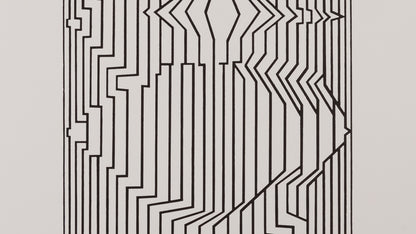 Victor VASARELY : NAISSANCES III - Estampe offset 1973