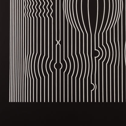 Victor VASARELY : MANIPUR - Estampe offset 1973