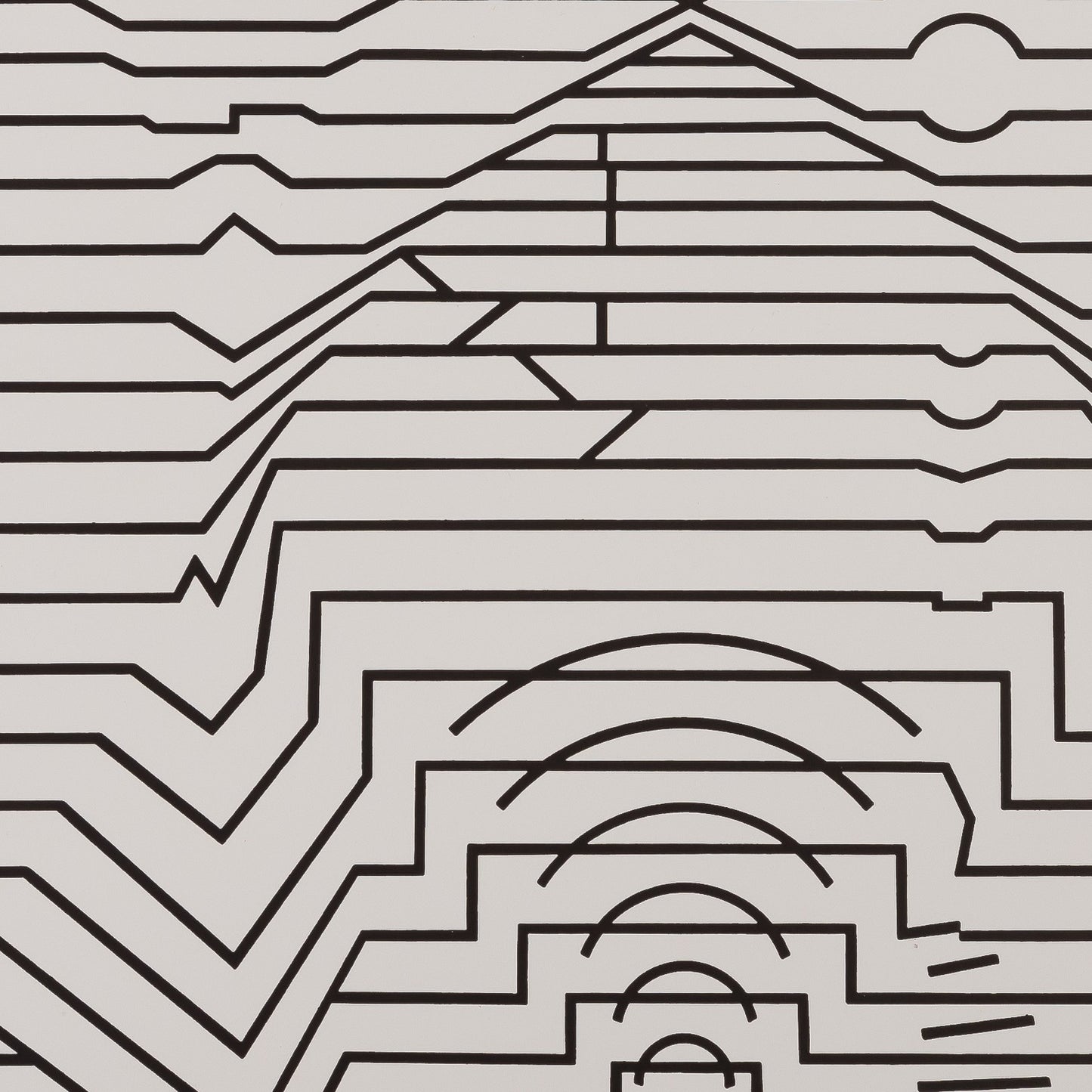 Victor VASARELY : EBI-NOOR - Estampe offset 1973