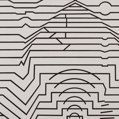 Victor VASARELY : EBI-NOOR - Estampe offset 1973