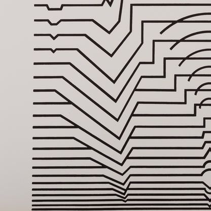 Victor VASARELY : EBI-NOOR - Estampe offset 1973