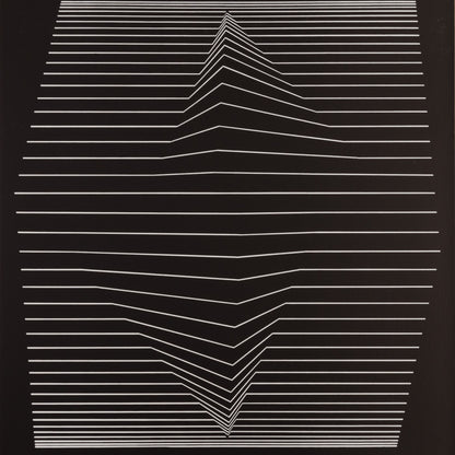 Victor VASARELY : ILILE II - Estampe offset 1973