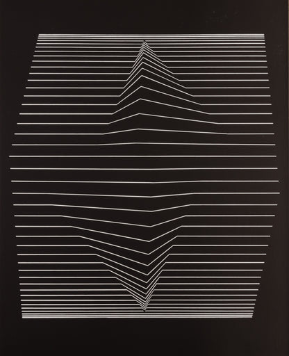 Victor VASARELY : ILILE II - Estampe offset 1973