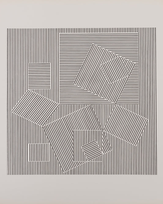 Victor VASARELY : Naissance - Estampe offset 1973