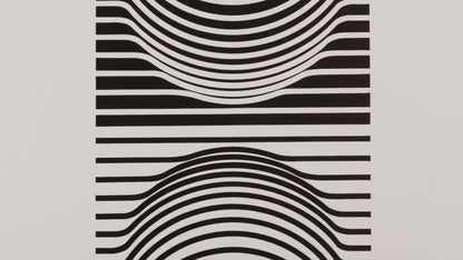 Victor VASARELY : Sir-Ris - Estampe offset 1973