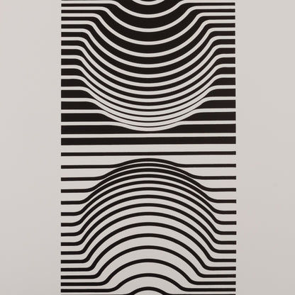 Victor VASARELY : Sir-Ris - Estampe offset 1973