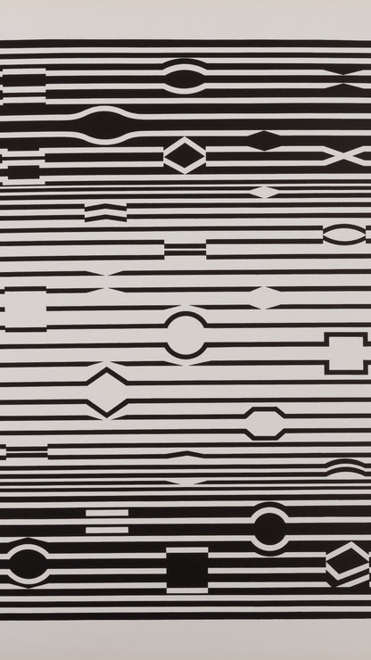 Victor VASARELY : Markab - Estampe offset 1973