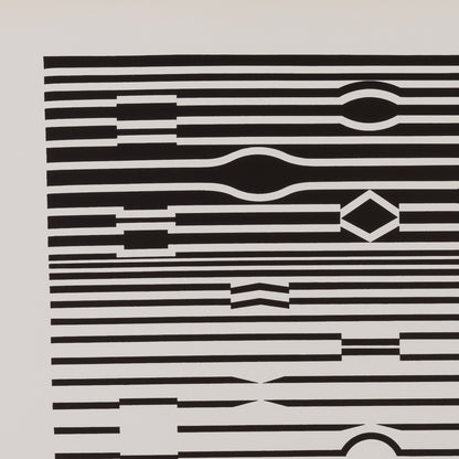 Victor VASARELY : Markab - Estampe offset 1973
