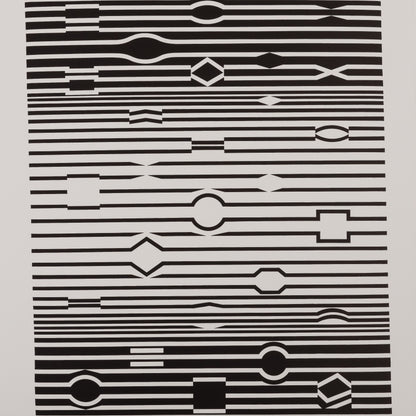Victor VASARELY : Markab - Estampe offset 1973