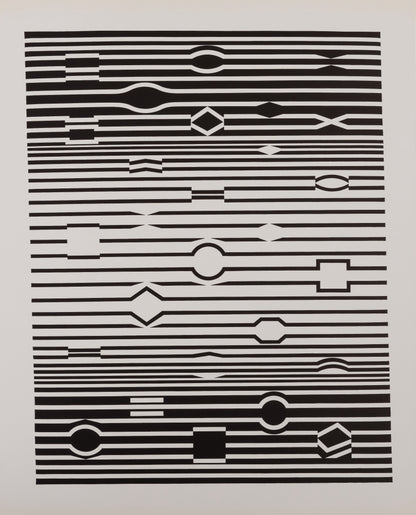 Victor VASARELY : Markab - Estampe offset 1973
