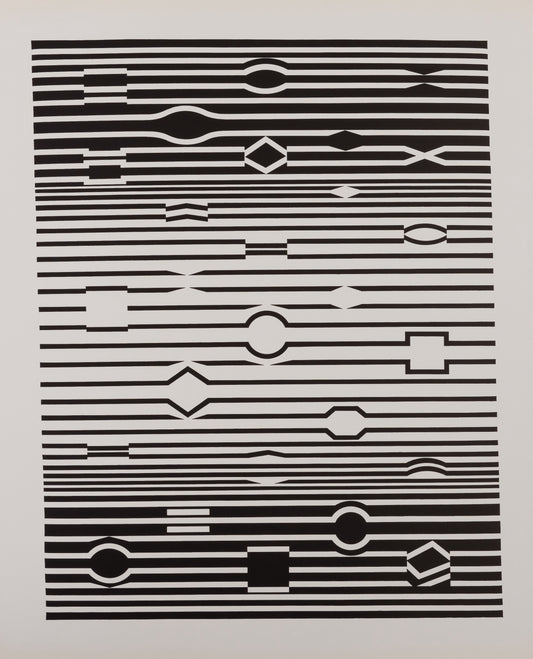 Victor VASARELY : Markab - Estampe offset 1973