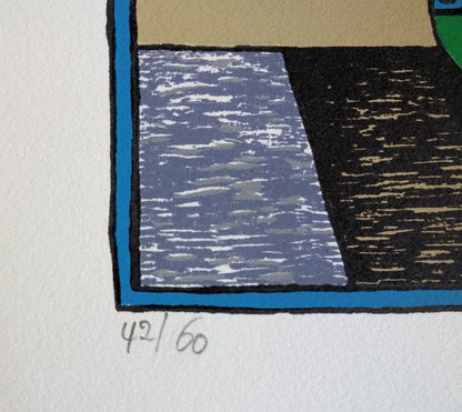 Cécile de BRUIJN : La Sphinx - Lithographie originale signée