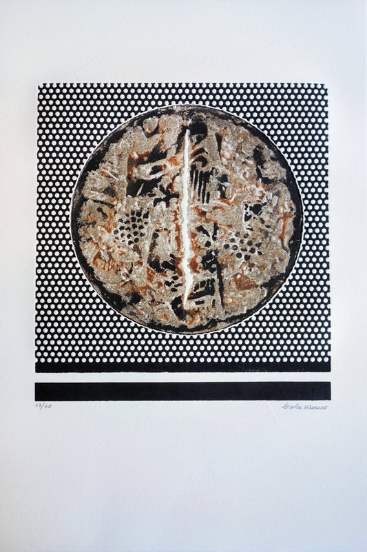Carlos MARCANO : Rupestre Venezuela - Gravure originale signée
