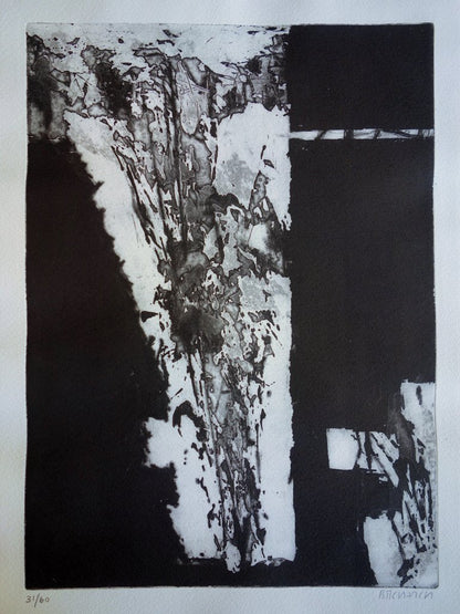 Daphné BITCHATCH : Fragments - Gravure originale signée