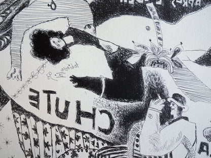 Théo TOBIASSE : Après l’Eden - Gravure originale signée