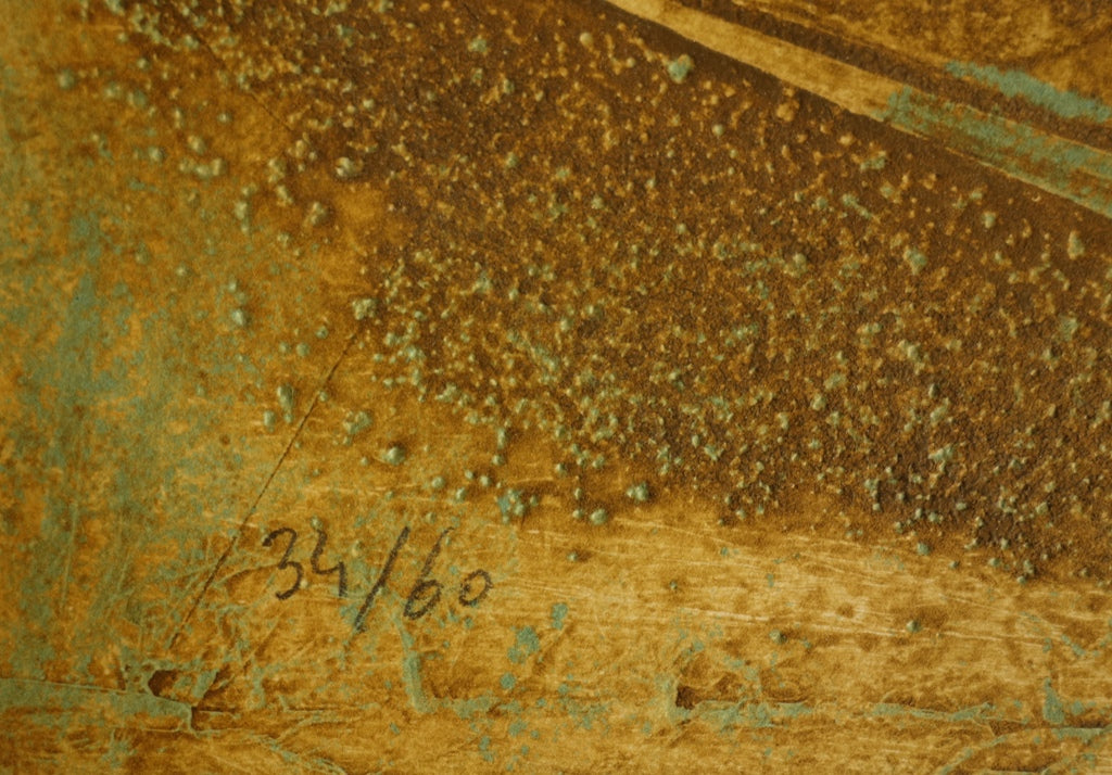 POUCHEY : Chronos - Gravure originale signée