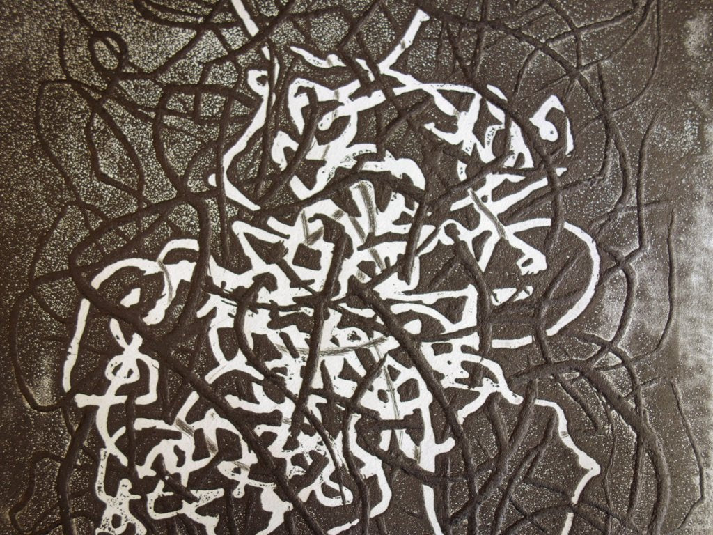 Alain RUFAS : Ligne sculptée - Gravure originale signée