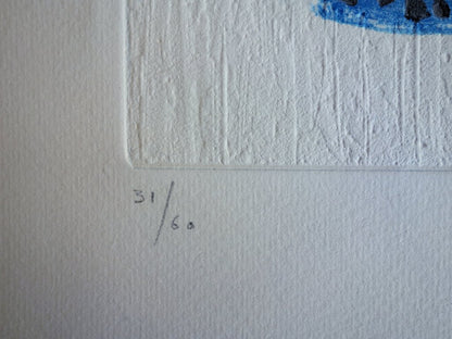 Judith Viviane KAANTOR : Composition - Gravure originale signée