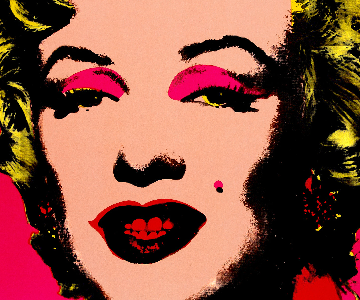 Andy WARHOL : Marilyn Monroe at Tate Gallery - Affiche en couleurs