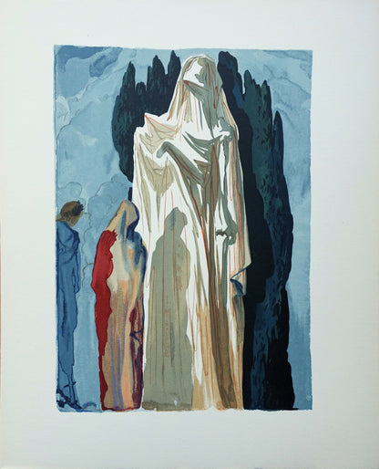 Salvador DALI : Les Hérétiques - Bois gravé original