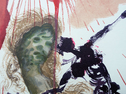 Salvador DALI : Le Minotaure - Bois gravé original