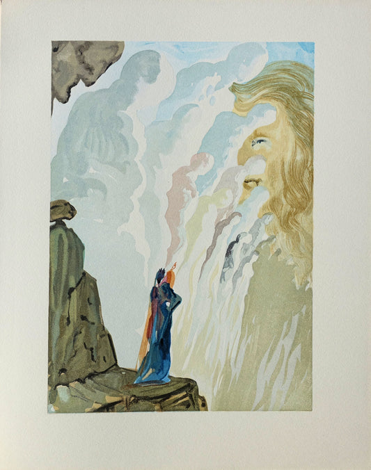 Salvador DALI : La beauté des sculptures - Bois gravé original