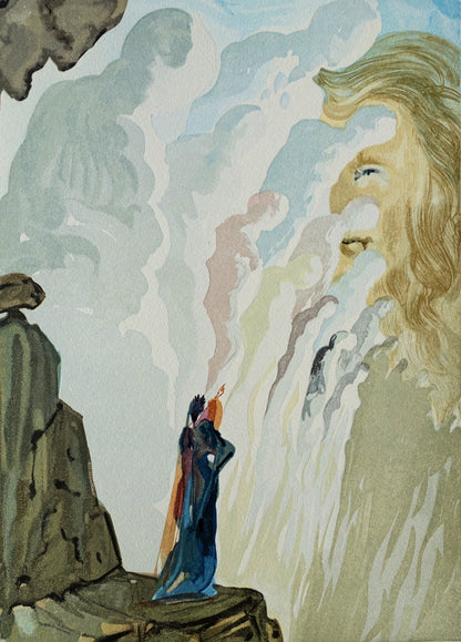 Salvador DALI : La beauté des sculptures - Bois gravé original