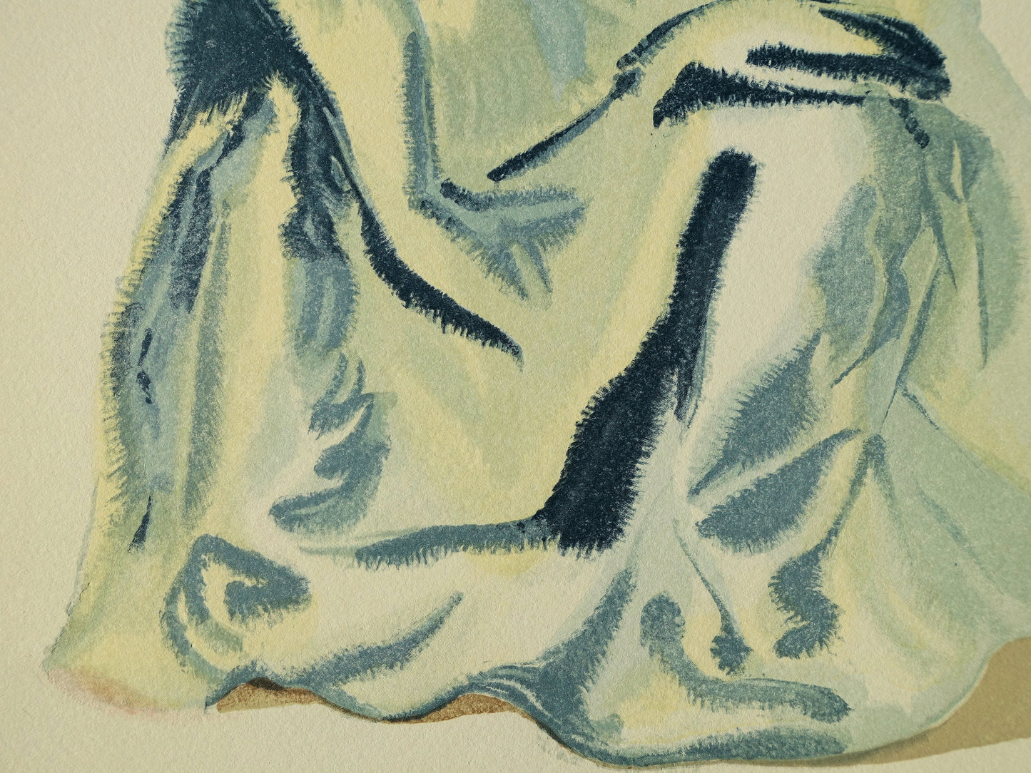 Salvador DALI : Prière à l'Empyrée - Bois gravé original