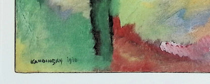 Vassily KANDINSKY: Surrealist landscape - Signed lithograph