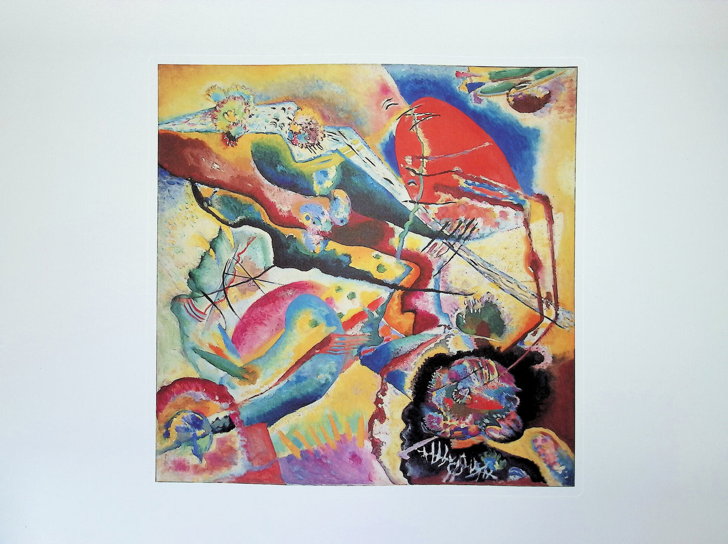Vassily KANDINSKY: Surrealist Composition - Lithograph