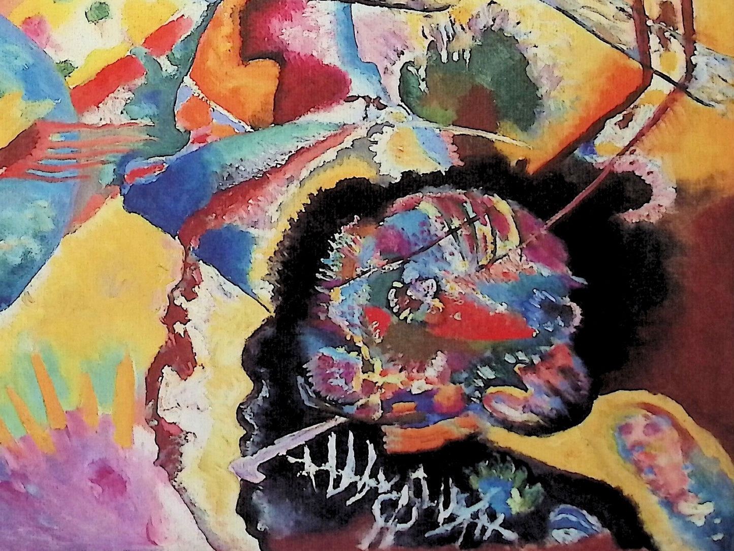 Vassily KANDINSKY: Surrealist Composition - Lithograph