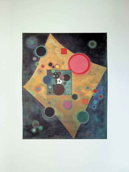 Vassily KANDINSKY: Accent in pink - Signed lithograph