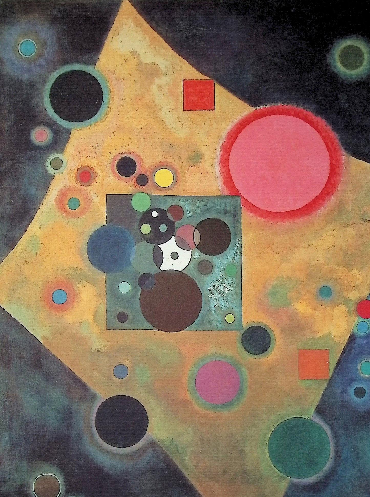 Vassily KANDINSKY: Accent in pink - Signed lithograph