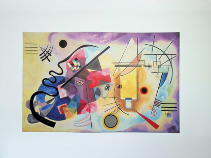 Vassily KANDINSKY: Surrealist composition - Signed lithograph