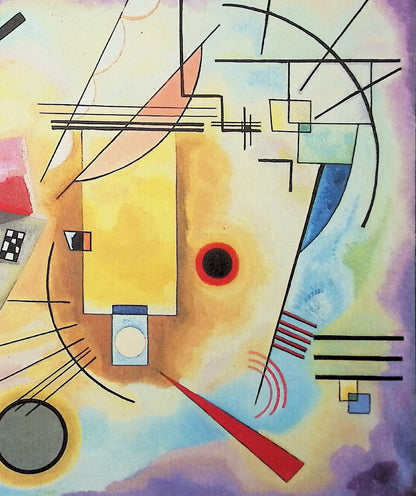 Vassily KANDINSKY: Surrealist composition - Signed lithograph