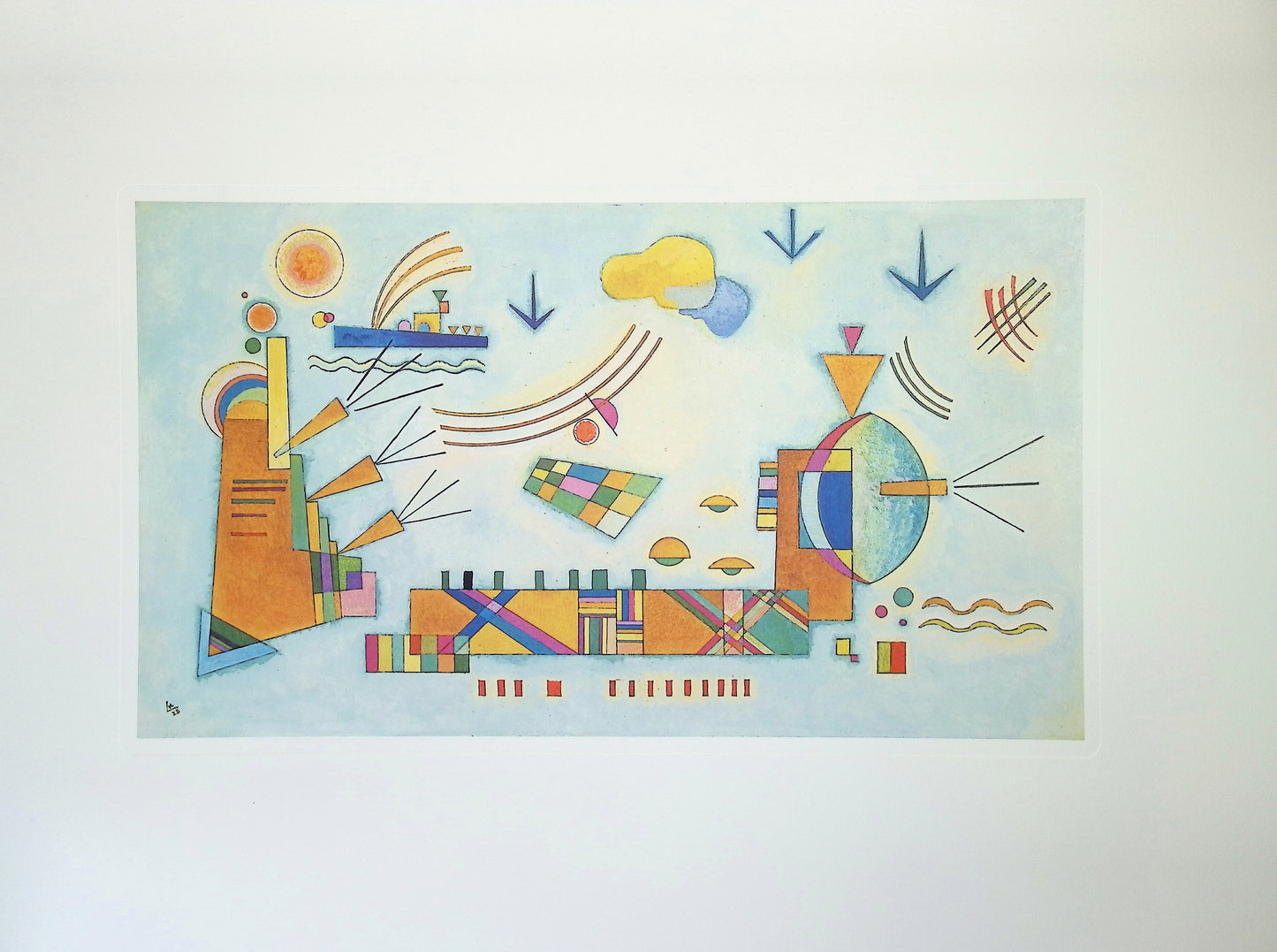 Vassily KANDINSKY: Gentle Event - Signed lithograph