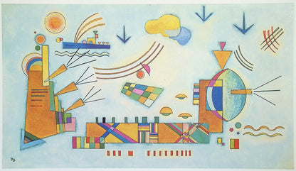 Vassily KANDINSKY: Gentle Event - Signed lithograph