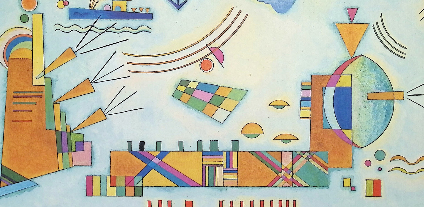 Vassily KANDINSKY: Gentle Event - Signed lithograph
