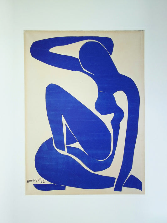 Henri MATISSE : Nu bleu - Lithographie signée