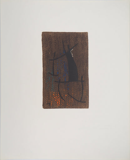 Joan MIRO :  Femme qui danse -Lithographie signéee